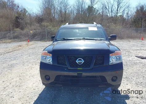 2013 Nissan Armada Sv z USA, uszkodzony, nr VIN 5N1BA0ND2DN600802